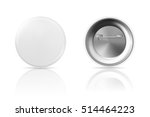 blank button badge with... | Shutterstock .eps vector #514464223