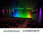 Cinema with LED lights and Dolby Atmos