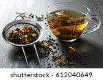 Brewed Delicious Herbal Tea On...