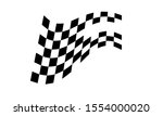 race flag logo icon  modern... | Shutterstock .eps vector #1554000020