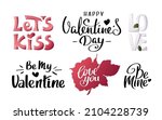 handwritten lettering for happy ... | Shutterstock .eps vector #2104228739