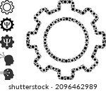 contour gear mosaic icon.... | Shutterstock .eps vector #2096462989