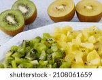 Kiwifruit Of Different Types...
