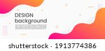 colorful template banner with... | Shutterstock .eps vector #1913774386
