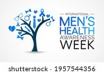 men's health week is observed... | Shutterstock .eps vector #1957544356