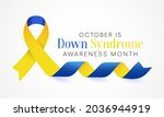 down syndrome awareness month... | Shutterstock .eps vector #2036944919