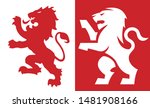lion crest  old and new style... | Shutterstock .eps vector #1481908166