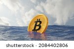 Bitcoin Flowing On A Ocean.btc...