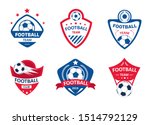 set of soccer or football club... | Shutterstock .eps vector #1514792129