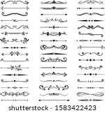 chapter dividers  decorations... | Shutterstock .eps vector #1583422423