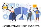 modern benchmarking as business ... | Shutterstock .eps vector #2044554296