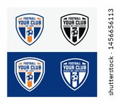 football club logo design... | Shutterstock .eps vector #1456656113