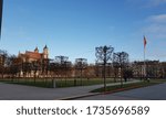 Small photo of Lukishki square with the Bernadine Church and St. Anne's Church. This square is located on Gediminas Avenue opposite the KGB museum.