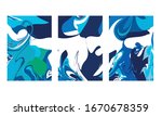 abstract color mix wall... | Shutterstock .eps vector #1670678359