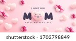 mother's day poster or banner... | Shutterstock .eps vector #1702798849