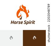 Horse Spirit Burn Fire Flame...