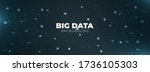 big data visualization... | Shutterstock .eps vector #1736105303