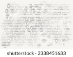 Text written on an old typewriter. It is a partly blurred close-up of a  resume of a civil engineer who has worked in the sixties in South America. Meant as typewriter text background