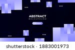 modern abstract geometric... | Shutterstock .eps vector #1883001973