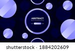 modern abstract geometric... | Shutterstock .eps vector #1884202609