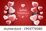 happy valentine's day banner.... | Shutterstock .eps vector #1903778380