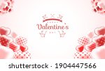 happy valentine's day banner.... | Shutterstock .eps vector #1904447566
