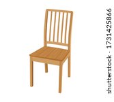 Wooden Chair Vector...