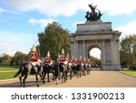 London Change Of Guard Cavalry...