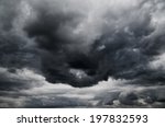Dark Storm Clouds Before Rain
