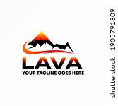 Mountain Logo. Lava Design....