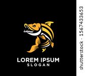 Tiger Fish Logo Icon Design...