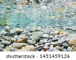 Sea Stones In The Sea Water And ...