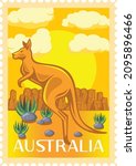 Kangaroo. Travel To Australia...