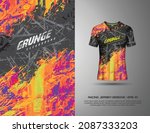 tshirt abstract grunge... | Shutterstock .eps vector #2087333203