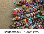 Amphawa  Thailand May 14 Boats...