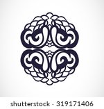 abstract black design elements | Shutterstock .eps vector #319171406