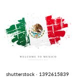 Flag Of Mexico. Vector...