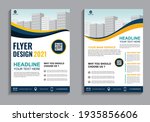business flyer layout template... | Shutterstock .eps vector #1935856606