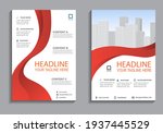 business flyer layout template... | Shutterstock .eps vector #1937445529
