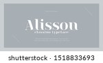 elegant awesome alphabet... | Shutterstock .eps vector #1518833693