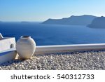 Amphora In Santorini  Greece