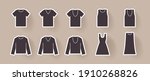 vector illustration. clothes... | Shutterstock .eps vector #1910268826