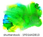 abstract fluid ink art... | Shutterstock . vector #1931642813