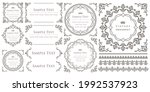 seamless floral border and... | Shutterstock .eps vector #1992537923