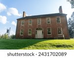 Farmington, Pennsylvania: Fort Necessity National Battlefield. Mount Washington Tavern, a stopping place for stagecoaches on the National Road, the first federally funded highway. 