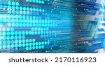 cyber circuit future technology ... | Shutterstock .eps vector #2170116923