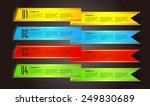 colorful modern text box... | Shutterstock .eps vector #249830689