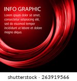 dark red color light abstract... | Shutterstock .eps vector #263919566