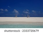 Small photo of North Ari Atoll, Maldives - 25.02.2022: vacation on the paradise islands in North Ari atoll in Maldivas.