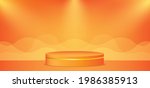 vector illustration of orange... | Shutterstock .eps vector #1986385913